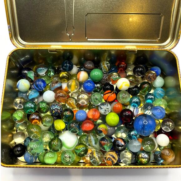 Unknown Other - 1.81 lbs Vintage Marbles with Possible, Akro, Vitro, Jabo